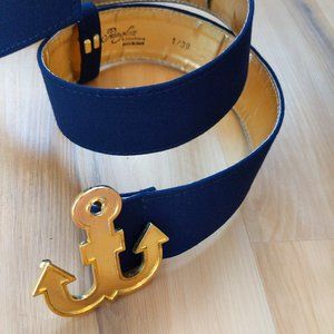 Vintage Pianoforte di Max Mara Nautical Anchor Belt